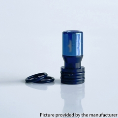 Rekavape Ti Mnch Tapered V2 Style 510 Drip Tip - Titanium Blue