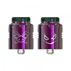 (Ships from Bonded Warehouse)Authentic Hellvape Dead Rabbit 3 RDA J Edition - Shiny Purple