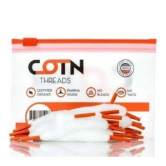 Authentic Coton Organic Double Head Shoelaces Cotton 20pcs