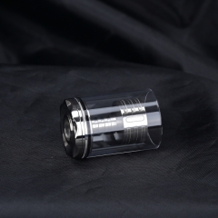 Replacement Top Filling Tank Tube Kit 5.5ml for Diplomat Style 23mm RTA - Glass + Stainless Steel