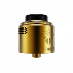 Authentic Thunderhead Creations Tauren Vortex 30 RDA Atomizer with BF Pin - Gold