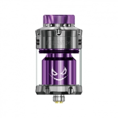 (Ships from Bonded Warehouse)Authentic Hellvape Dead Rabbit 3 RTA J Edition 3.5ml 5.5ml - Shiny Gunmetal Purple