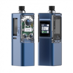 (Ships from Bonded Warehouse)Authentic LVE Boson DNA80C 80W Boro AIO Kit - Navy Blue