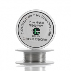 Authentic KukenTech Pure Nickel NI200 24GA Heat Wire 100Feet