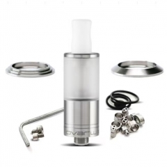 Vazzling Dvarw 16 Style MTL RTA Rebuildable Tank Atomizer 2ml with 2 Beauty Rings - Silver