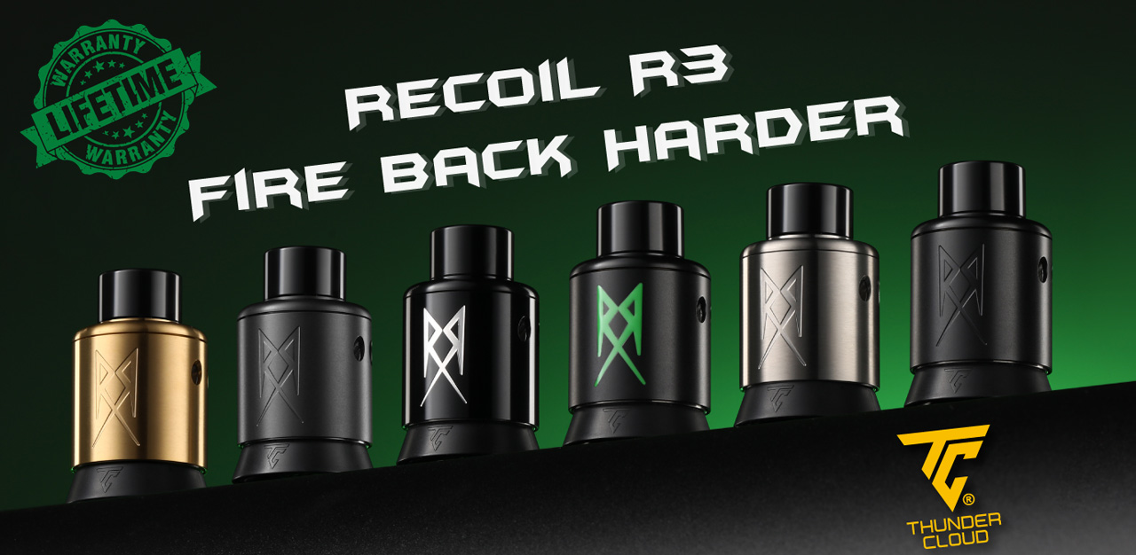 Thunder Cloud GrimmGreen Recoil R3 24mm RDA