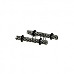 YFTK Replacement SS Rope Guide Wick for Slick Taifun GX Style RDTA 2pcs YFTK Replacement SS Rope Guide Wick for Slick Taifun GX Style RDTA 2pcs