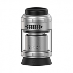 Authentic Thunder Cloud Bonza Pro RTA 26mm Rebuildable Tank Atomizer 4ml 6ml - Brushed Silver Authentic Thunder Cloud Bonza Pro RTA 26mm Rebuildable Tank Atomizer 4ml 6ml - Brushed Silver