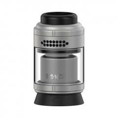Authentic Thunder Cloud Bonza Pro RTA 26mm Rebuildable Tank Atomizer 4ml 6ml - Matte Silver Authentic Thunder Cloud Bonza Pro RTA 26mm Rebuildable Tank Atomizer 4ml 6ml - Matte Silver
