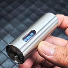 Hidden Arrow 60W TC 18350 Pen Mod - Silver Hidden Arrow 60W TC 18350 Pen Mod - Silver