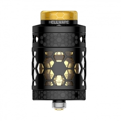 (Ships from Bonded Warehouse)Authentic Hellvape Dead Rabbit 4 RTA Pro 3.5ml 5.5ml - Black Gold (Ships from Bonded Warehouse)Authentic Hellvape Dead Rabbit 4 RTA Pro 3.5ml 5.5ml - Black Gold