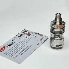 ULTON Vico Style 22mm MTL RDL 316SS RTA with logo 4ml - Silver