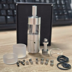 JIAN Flash 316ss 22mm RTA 4.5ml 6ml with 13 Air Pins Full Kit - Silver