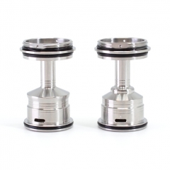 Replacement MTL Chimney Set for SXK Prime Minister Style 316SS 22mm RDL RTA Replacement MTL Chimney Set for SXK Prime Minister Style 316SS 22mm RDL RTA