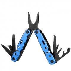13 in 1 Multi Tool Pocket Knife Pliers Folding Portable Fold Outdoor Tactical Hunting Survival Rescue Multipurpose Pliers Repair Tools - Blue 13 in 1 Multi Tool Pocket Knife Pliers Folding Portable Fold Outdoor Tactical Hunting Survival Rescue Multipurpose Pliers Repair Tools - Blue