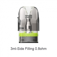 (Ships from Bonded Warehouse)Authentic GeekVape Q Pod Cartridge Standard 3ml 3pcs - Side Fill 0.8ohm (Ships from Bonded Warehouse)Authentic GeekVape Q Pod Cartridge Standard 3ml 3pcs - Side Fill 0.8ohm