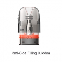 (Ships from Bonded Warehouse)Authentic GeekVape Q Pod Cartridge Standard 3ml 3pcs - Side Fill 0.6ohm (Ships from Bonded Warehouse)Authentic GeekVape Q Pod Cartridge Standard 3ml 3pcs - Side Fill 0.6ohm