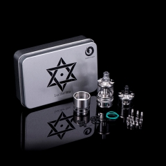 Authentic Long Lucifer 22mm RTA Rebuildable Tank Atomizer 2ml 4ml - Silver Authentic Long Lucifer 22mm RTA Rebuildable Tank Atomizer 2ml 4ml - Silver