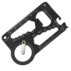 Precision Angle Finder Measuring Ruler Tool Steel Multifunctional Pocket Tools with Protractor Angle Gauge for Outdoor Camping - Black Precision Angle Finder Measuring Ruler Tool Steel Multifunctional Pocket Tools with Protractor Angle Gauge for Outdoor Camping - Black