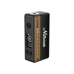 Authentic MECHVAPE X Nitrous Pocket 80W 18650 Box Mod - Nitro Tone Black Authentic MECHVAPE X Nitrous Pocket 80W 18650 Box Mod - Nitro Tone Black