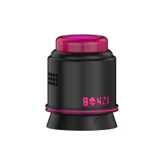Authentic Thunder Cloud Bonza Pro RDA 25mm Atomizer 2ml - SS Black Pink (LE) Authentic Thunder Cloud Bonza Pro RDA 25mm Atomizer 2ml - SS Black Pink (LE)