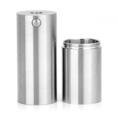 YFTK Atto Style 22mm 18350 18650 Mechanical Mech Mod with Chip - Silver YFTK Atto Style 22mm 18350 18650 Mechanical Mech Mod with Chip - Silver