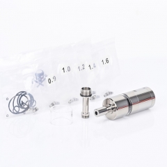 Ti Flash Flag 4.5S+ Style 22mm RTA 4.5ml 6ml with 13 Air Pins Full Kit - Silver Ti Flash Flag 4.5S+ Style 22mm RTA 4.5ml 6ml with 13 Air Pins Full Kit - Silver